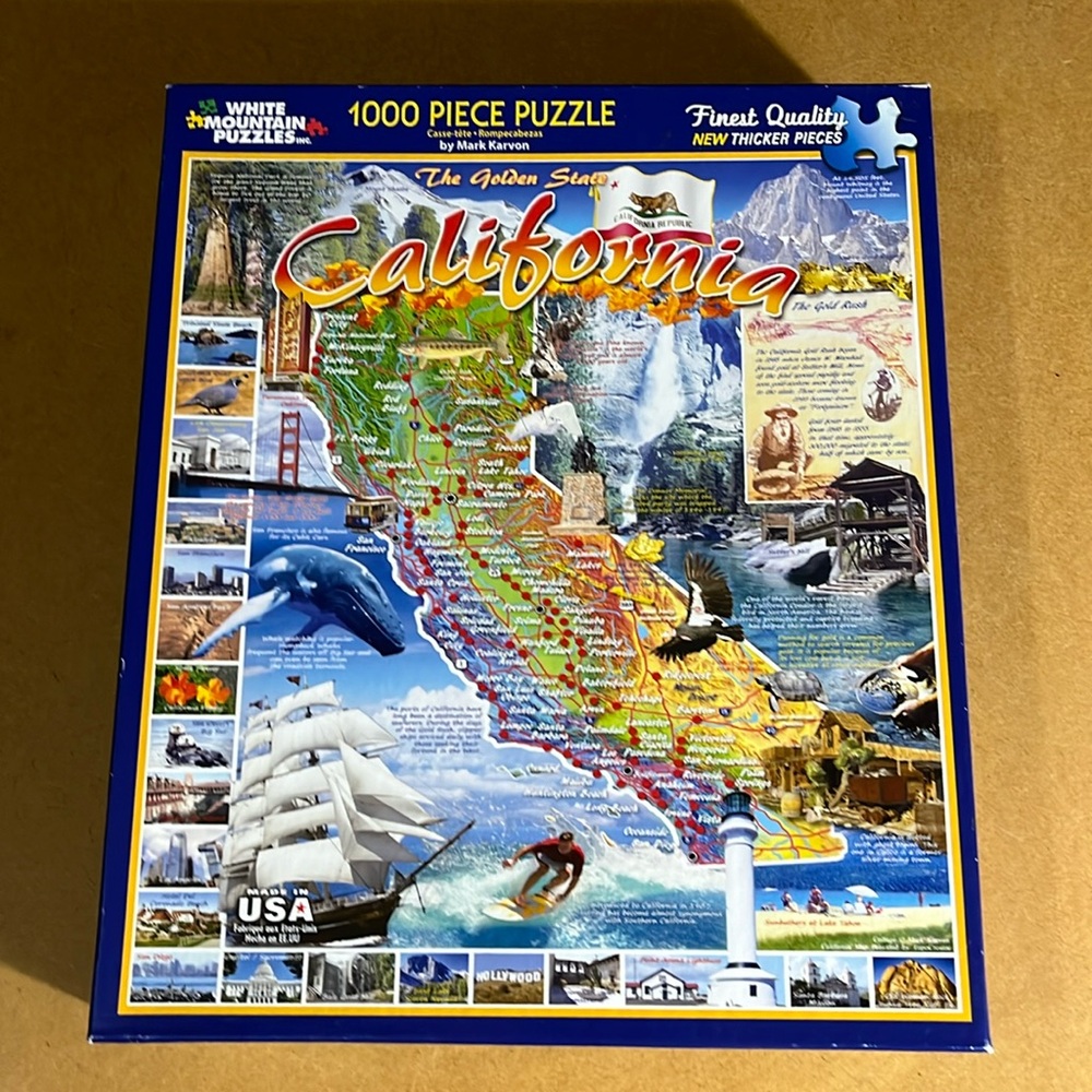White Mountain Puzzle 1000 pc🧩